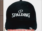 Spalding Mens Baseball Cap - Black/Silver
