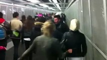 L'effetto terremoto sul Ponte della Metropolitana M2 di Milano fermata Assago Mediolanum Forum
