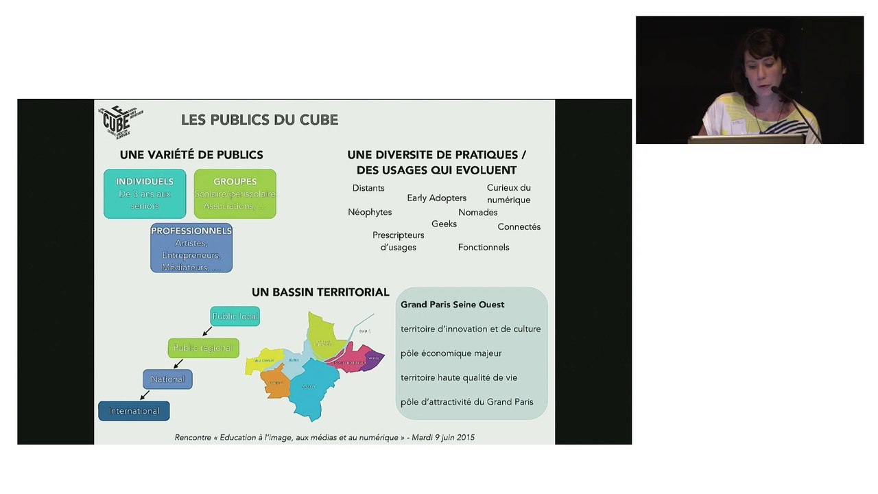 Rencontre "Education à l'image, aux médias et au numérique" 2015 : Le Cube