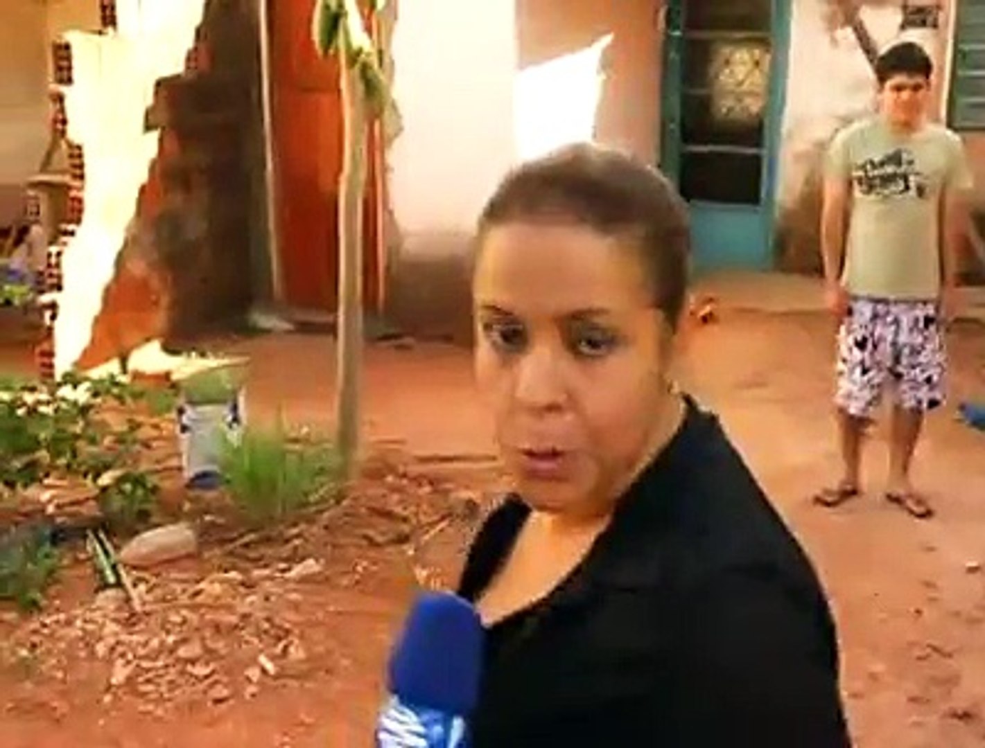 Jornal local: Filho mata mãe