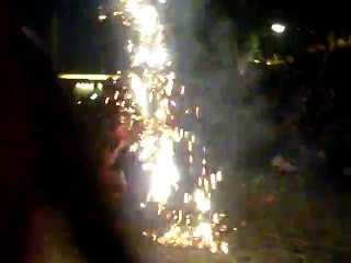 Feu d’artifice avec un Staff pour les 3ans de Poï AD+