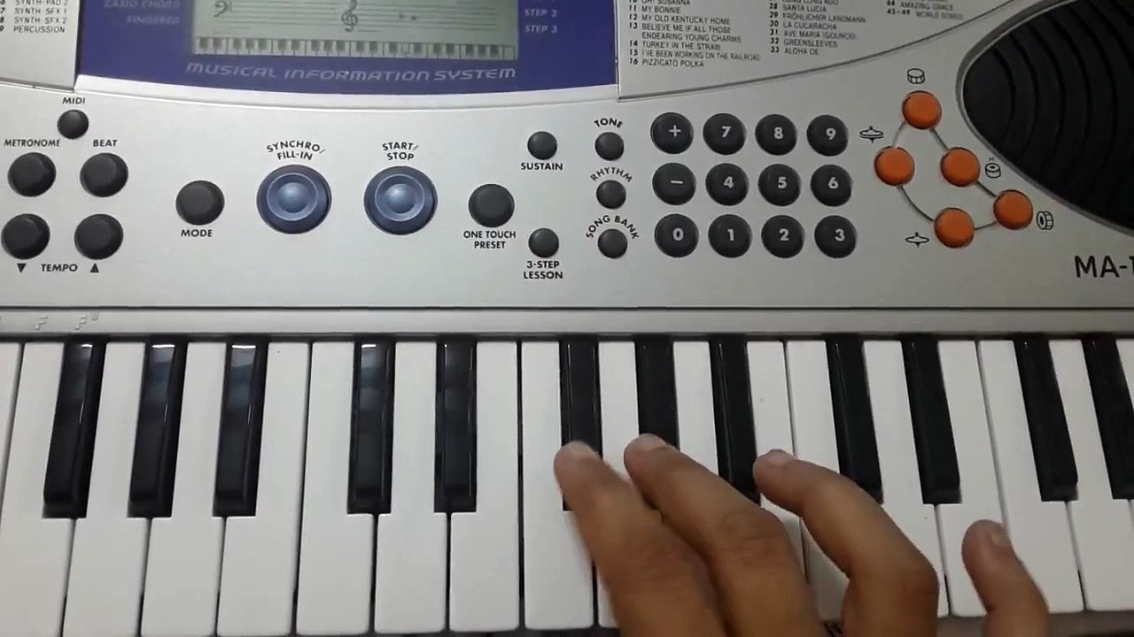 Hangover - Piano Notes