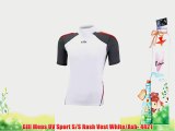 Gill Mens UV Sport S/S Rash Vest White/Ash- 4421