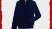 Russell Mens Authentic Full Zip Hooded Sweatshirt / Hoodie (L) (French Navy)