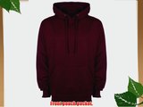 FDM Unisex Tagless Hooded Sweatshirt / Hoodie (M) (Burgundy)