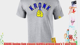 Kronk Boxing Gym Detroit Mens Gloves T Shirt Klitschko Hearns Lennox Lewis Sport Grey Large