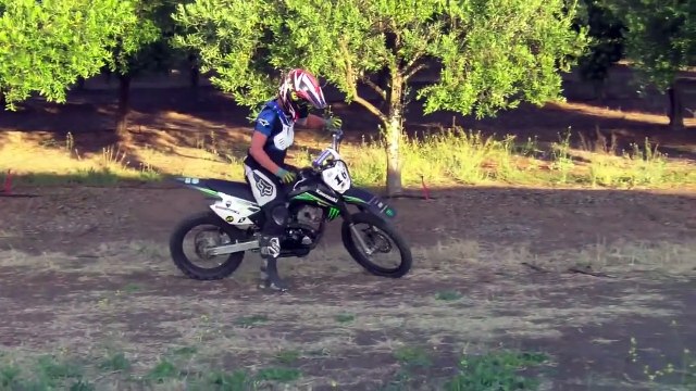 KLX 140L Wheelies