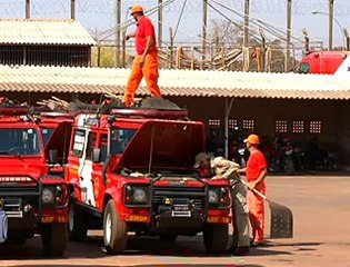 Jornal local: Suite incêndio torre