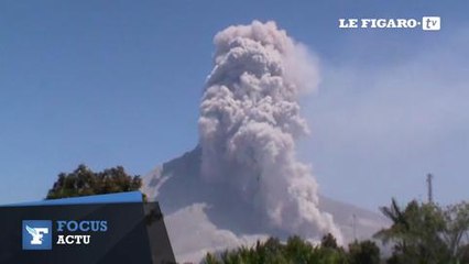 Le volcan Sinabung encore en éruption