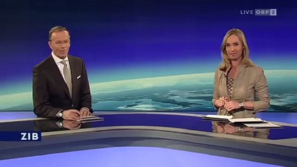 eugen freund & nadja bernhard, zib, weißer rauch in rom, 13.03.13, orf