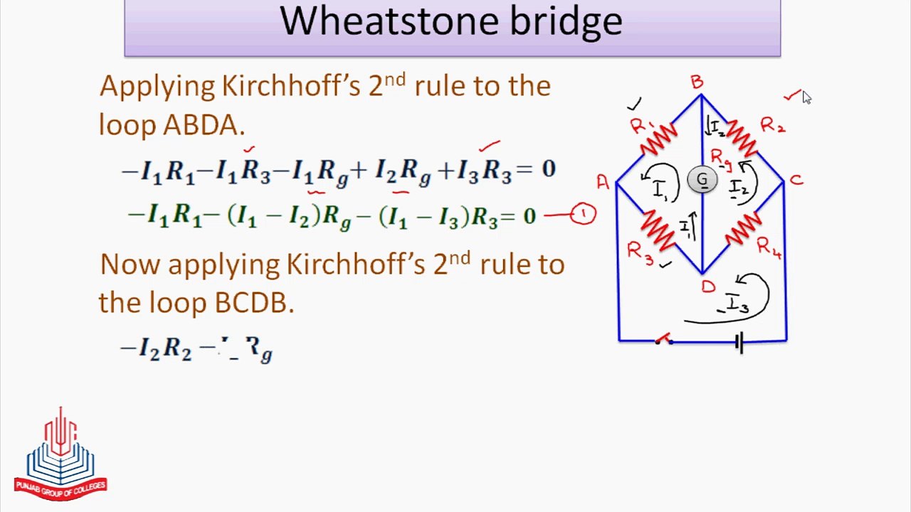 Wheatstone bridge