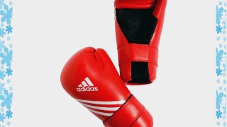 adidas Semi Contact Gloves - Red - X-Large