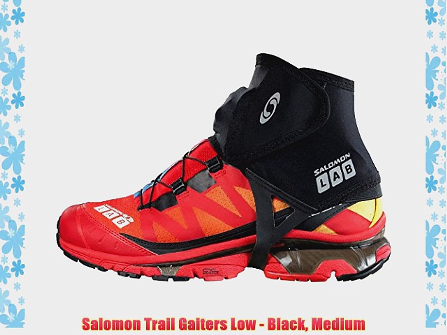 Salomon Trail Gaiters Low - Black Medium - video Dailymotion