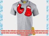 Kronk Men's Hanging Gloves Boxing T Shirt sports grey medium Klitschko Lennox Lewis Hitman