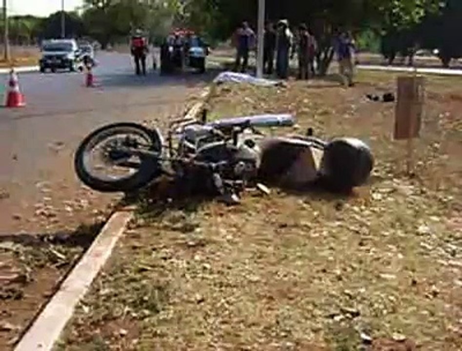 Jornal local: Acidente moto