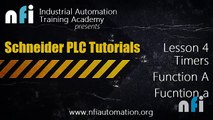 Schneider PLC E- Learning Lesson 4   Timers Function- A & a
