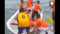 یک کشتی مسافربری در فیلیپین غرق شد