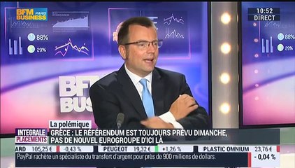 Nicolas Doze: Grèce: "Finalement Alexis Tsipras est pris à son propre piège" - 02/07