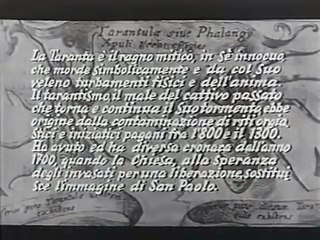 Tarantula (La Taranta) Documentario