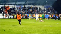 MFK Košice fan knocked out by hooligan from Bratislava 01.05.2014 (HD)