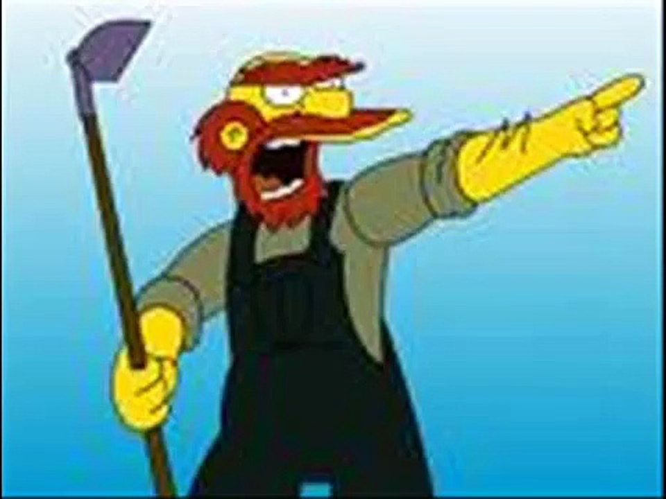 Groundskeeper willy vs Godzilla