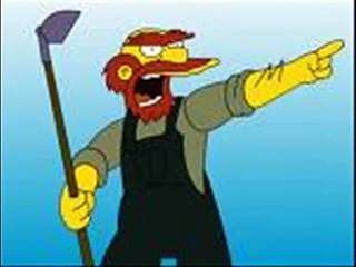 Groundskeeper willy vs Godzilla