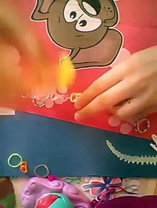 Loom Bands knochen anleitung erklärung von Laeti.
