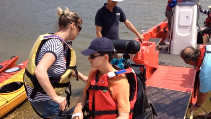 Une journée handi nautique au Lac au Duc