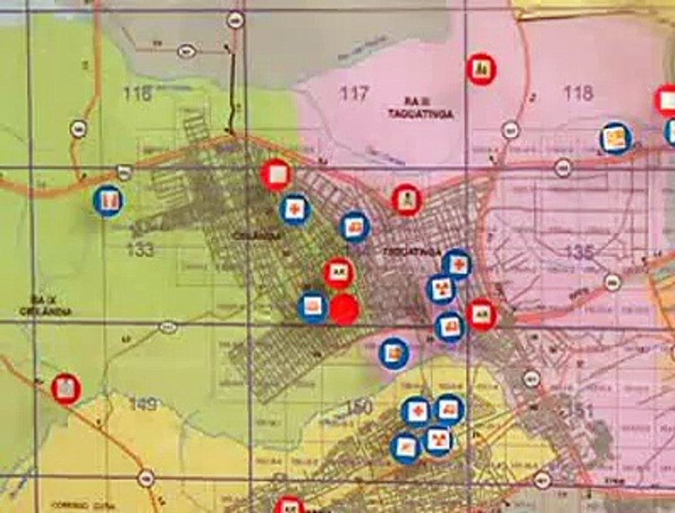 Jornal Local: áreas de risco