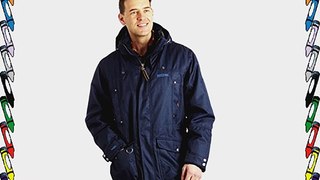 Regatta Mens Hilltop Waterproof and Breathable Jacket Navy RMP127