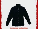 Regatta Mens Omicron II Waterproof Breathable Fleece Jacket Black