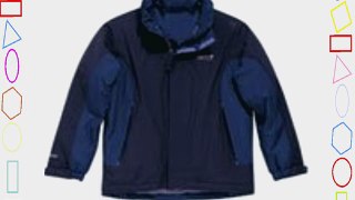 Regatta Road Runner Boy's Rain Coat - Navy/Prussian 34 Inch