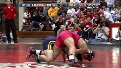 Colt Sponseller vs Aaron Hynes: College Wrestling 2011