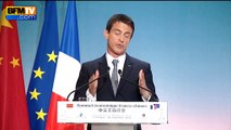 Valls s'adresse en mandarin aux chefs d'entreprises chinois: 