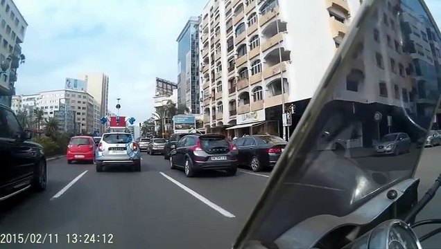 Maroc _ Google Street automobile à Casablanca _! Apparemment c'est carte.ma