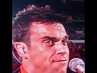 Robbie Williams concert paris 2006