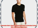 Icebreaker Men's Short-Sleeved Undershirt in Everyday Crewe T- Shirt Style Black black Size:L