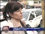 La OMS reveló que Lima es la ciudad más contaminada de Latinoamérica