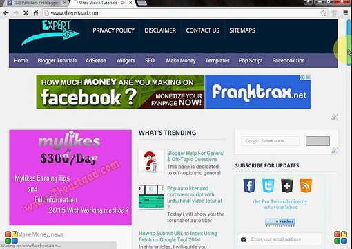 Blogger Adsense Account approval With Video Tutorial in Urdu/hindi 2015