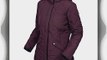 Trespass Womens Ada Quilted Padded Polyester Jacket Red