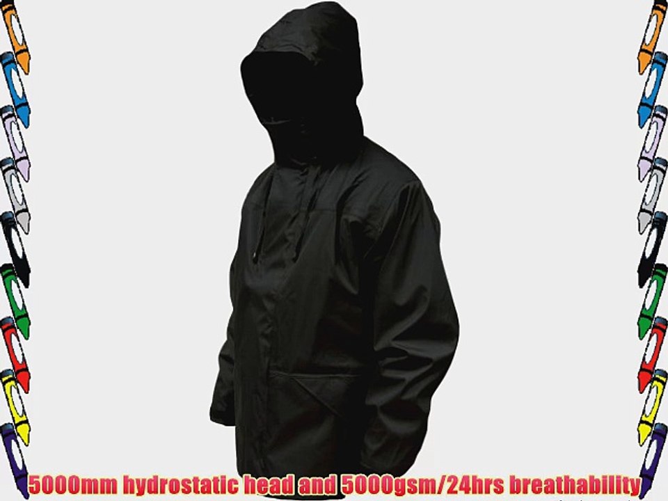 Highlander Highlander Tempest Waterproof Jacket - Black Large