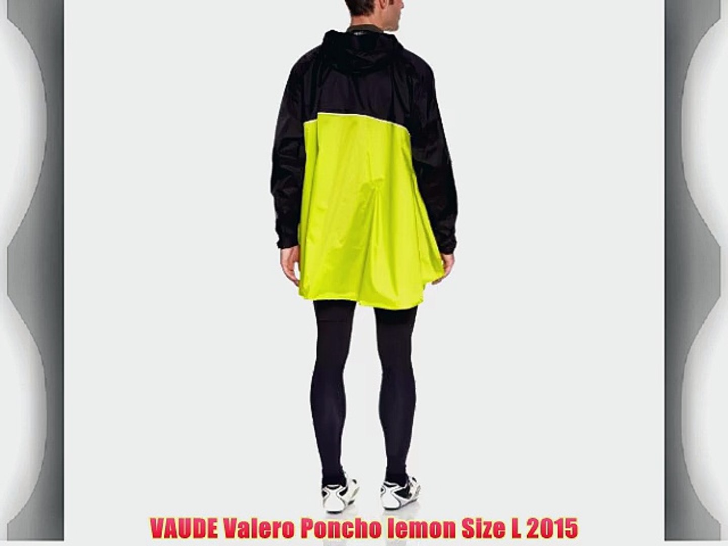 VAUDE Valero Poncho lemon Size L 2015 - video Dailymotion