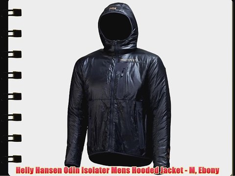 Helly Hansen Odin Isolater Mens Hooded Jacket - M Ebony