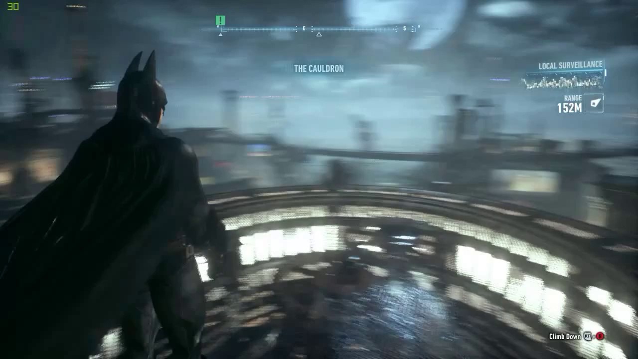 Batman Arkham Knight - Gameplay on Base Model Alienware Alpha