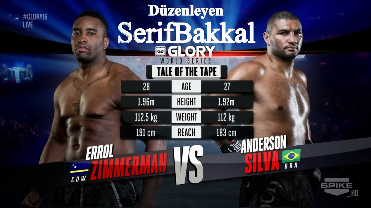 Errol Zimmerman - Anderson Silva GLORY 16 Denver (Bilgehan Demir Anlatımı)