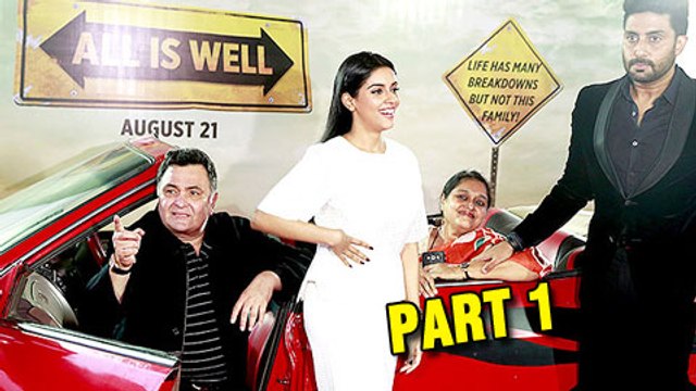 All Is Well Trailer Launch Uncut Part 1 | Abhishek Bachchan, Asin, Rishi Kapoor, Supriya Pathak