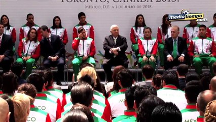 Abanderamiento de Juegos Panamericanos sin EPN