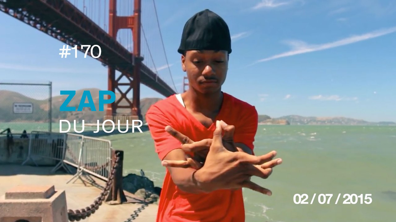 ZAP DU JOUR #170 : Timelapse éruption solaire / Une caméra tactique / Finger tutting à San Francisco /