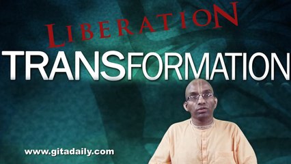The essence of liberation is not transportation but transformation by Chaitanya Charan