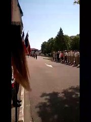 Passation de commandement au 516eRT Écrouves